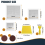 8Pack Drywall Repair Kit, 6/8/12/12 Inch Dry Wall Patch Kits 3