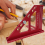 Regla triangular de inglete - Transportador cuadrado multiángulo 3D para carpintería B 6