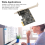 Pcie X1 to RS232 Serial Adapter Card Industrial Control Computer 2