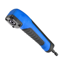 90 Degree Right Angle Drilling Adapter Blue