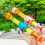 Water Toy Manual Pull-Out large capacity Water Pool Toys Blue 3