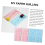 12 Pcs Paper Shaper Paper Quilling Mould DIY Craft Tools 5