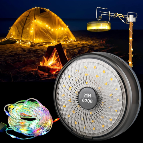 LED String Lights with 8 Lighting Modes Camping Light B 2