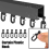 60PCS Plastic Hooks for Gazebo Curtains,Curtain Track Hooks 6