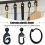 60PCS Plastic Hooks for Gazebo Curtains,Curtain Track Hooks 7