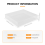 Estuche protector transparente para CD (143 x 126 x 25 mm) 7