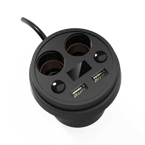 Universal Car Cup Charger Dual Usb with Cable Car Charger 2