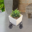 Supporto per piante in vaso con rotelle e accessorio 2