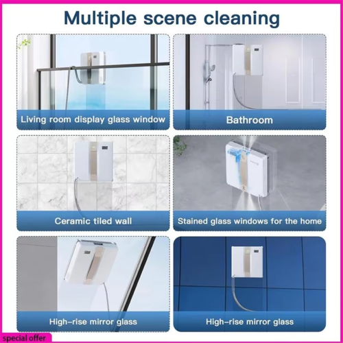 6PCS Cleaning Pads for WINBOT Mini Window Cleaning Robot 2
