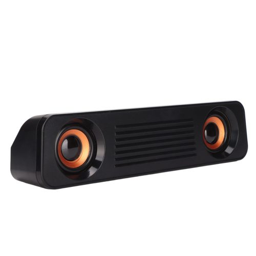 Wired Speaker 3.5mm Plug HiFi Stereo Subwoofer USB Powered 2