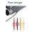 Internal Cable Routing Tool Bicycle Brake Hose Repair Adapter black 2