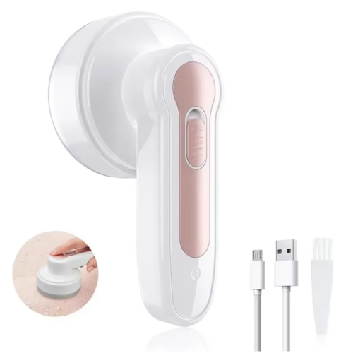 Rechargeable Fabric Shaver With Light - Portable Lint & Pill Remover