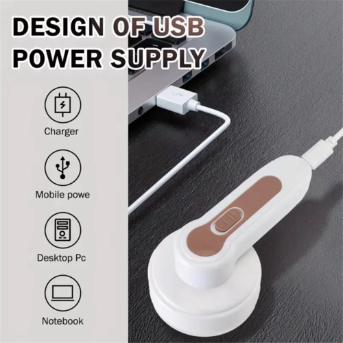 Rechargeable Fabric Shaver With Light - Portable Lint & Pill Remover 1