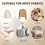 Rechargeable Fabric Shaver With Light - Portable Lint & Pill Remover 5