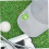 Golfhutclip, vierblättrig mit magnetischem abnehmbarem Hutclip 2