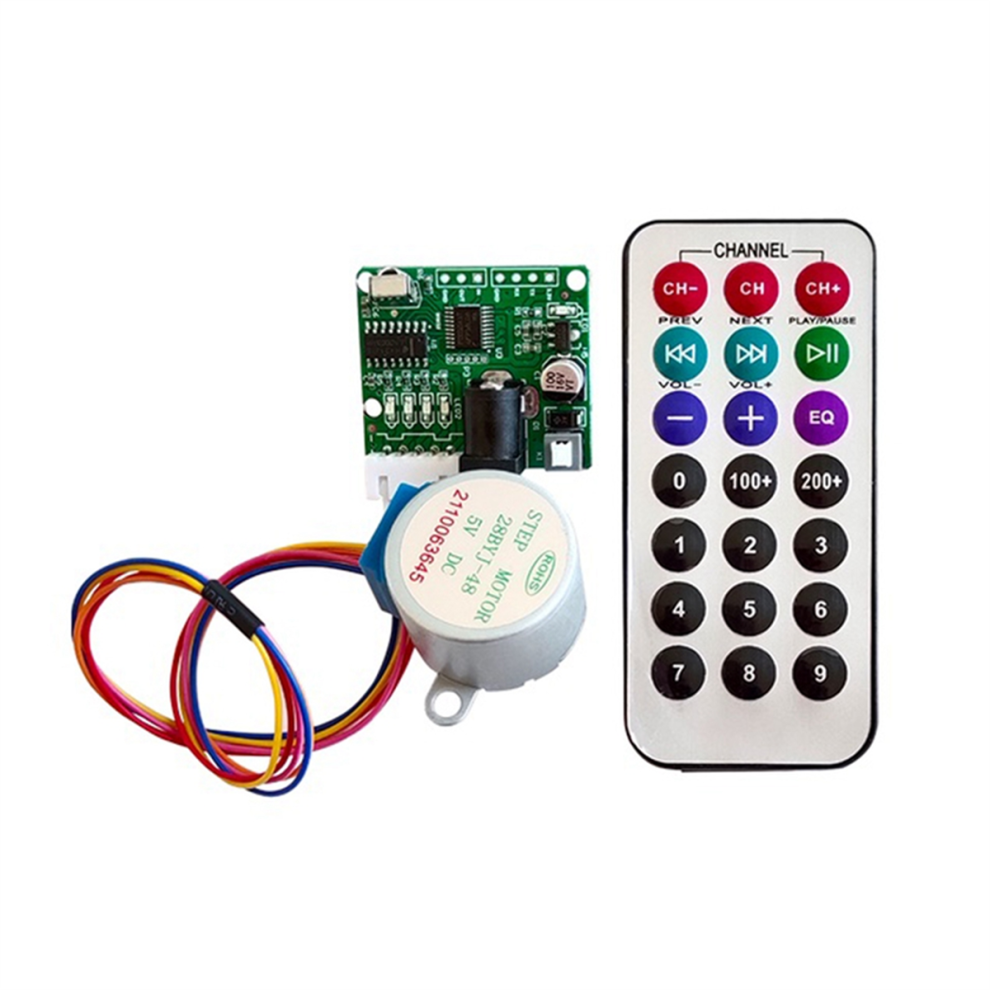 Dc 5V Uln2003 Diy Stepper Motor Driver Board Infrared Remote Control 4711483124508