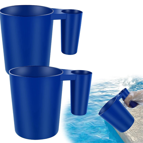 2 Pack Filter Scoop Pool Scoops Pool Measuring Cup Measure Scoop 1