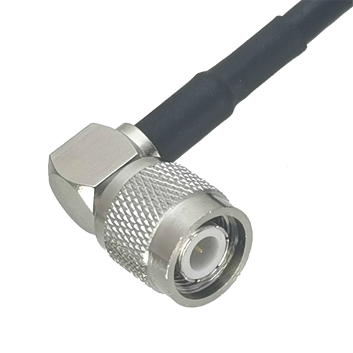 Cable conector macho TNC RG58 a conector macho TNC en ángulo recto 2