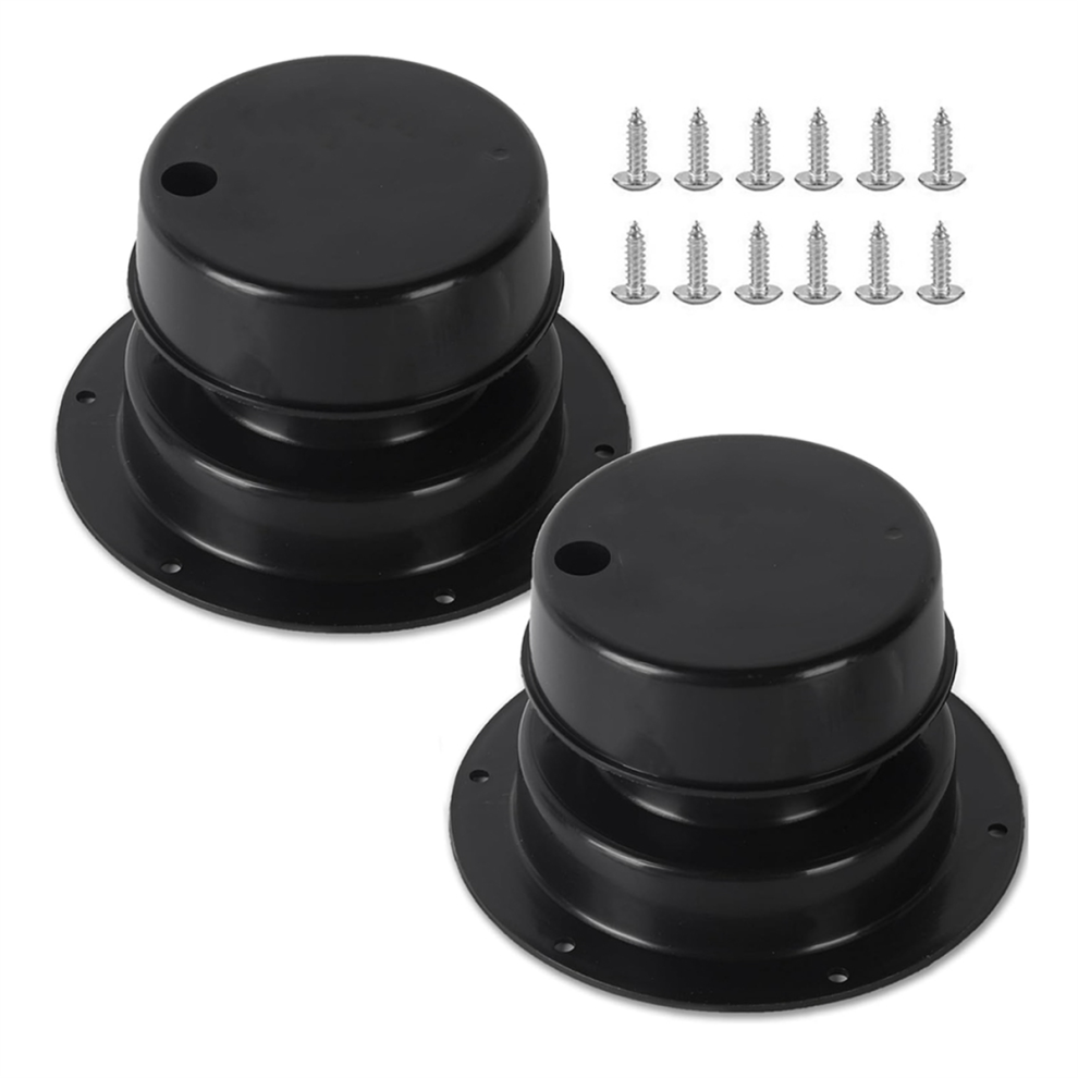 2Pack Rv Roof Vent Cover Kits For Rv Trailer Roof Vent Cover Black 4711483104531