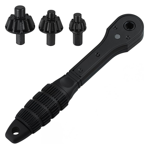 2-in-1 Ratchet Drill Chuck Key Wrench Universal Chuck Key