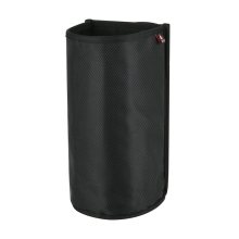 Porta bacchette per batteria Borsa per bacchette nera