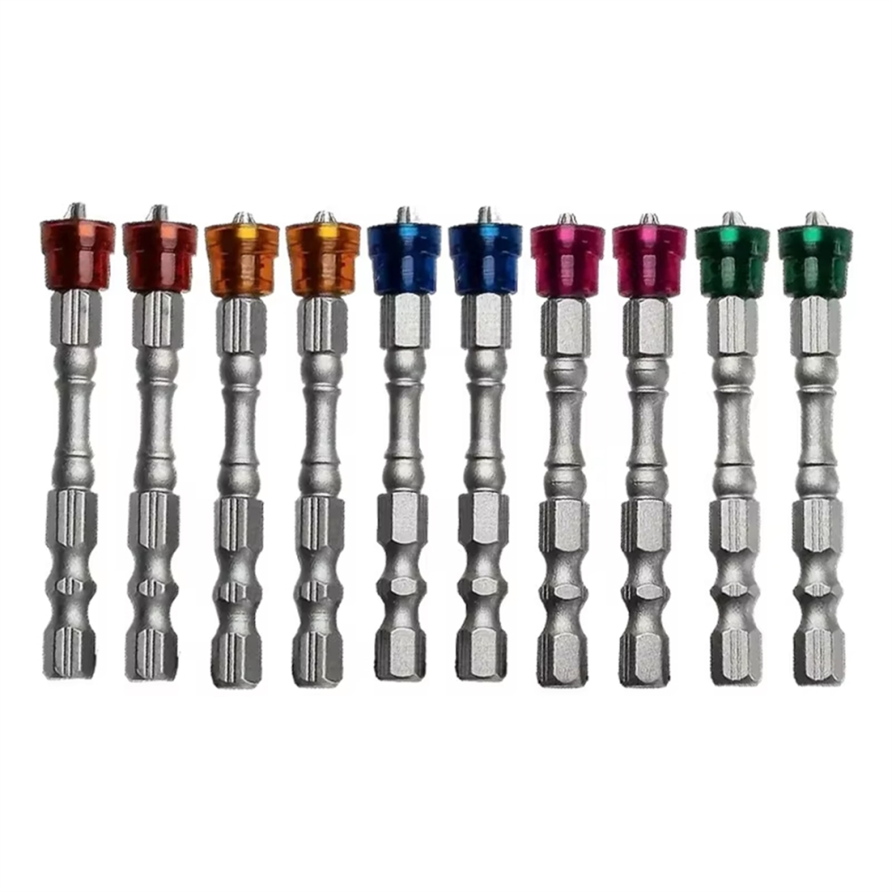 10Pcs Screwdriver Drill Bit With Magnetic Bit 4711483116053