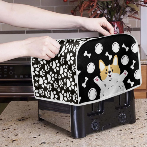 Toaster-Abdeckung, Staubschutz für 2-Scheiben-Brottoaster, Auto 2