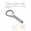 Automobile engine oil filter adjustable chain wrench 6
