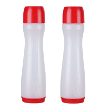 Pfannkuchenverteiler Manuelle Schwenk-Teigmischflasche Rot
