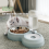 Automatic Pet Feeder and Water Bowl 2-in-1 Combo Smart Food Container 2