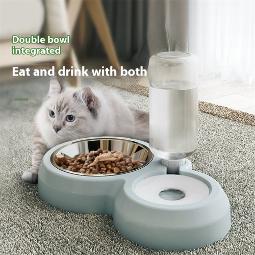 Automatic Pet Feeder and Water Bowl 2-in-1 Combo Smart Food Container 1