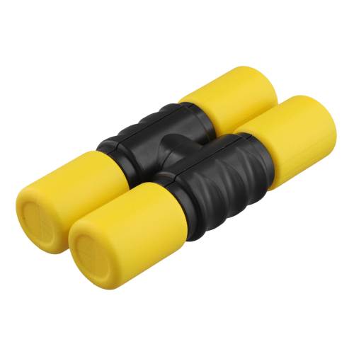 Φορητό Twist Shaker Διπλής Σειράς Shaker Band Rhythm Toys Κίτρινο 2