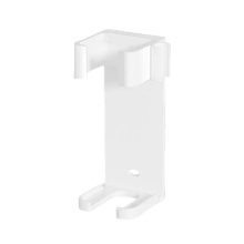 Lockenstab aus Aluminium, Wandhalterung, Organizer, Weiß