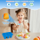 Popsicles Molds Silicone,6 Pieces Ice Mold, Toddler Popsicle Molds 4