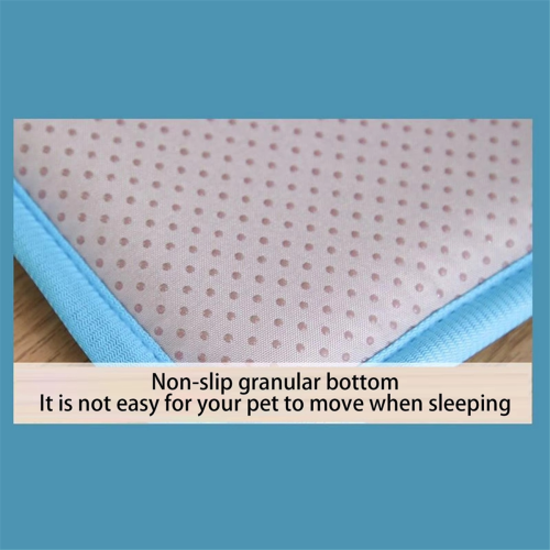 Cooling Mat for Dogs Summer Dog Cooling Mat Sleeping Pad Non-Slip M 1