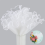 4,5 Yard Weißes Blumen-Geschenkpapier Perlenrand Mesh Bouquet 2