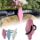 Pink Bicycle Vase, Removable Bicycle Decoration Accessory 4