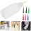 1 Set Pottery Squeeze Glaze Bottle Pottery Tools for Pottery Glaze 6