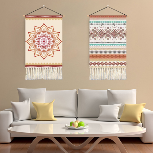 Bohemian Wall Tapestry Printed Wall Hanging Wall Art Room Decor C 1