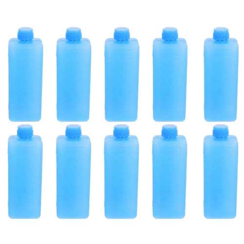 10 Pack Air Conditioner Ice Packs Portable Ice Blocks Cooler Reusable