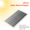 Cargador solar portátil con USB resistente al agua 5