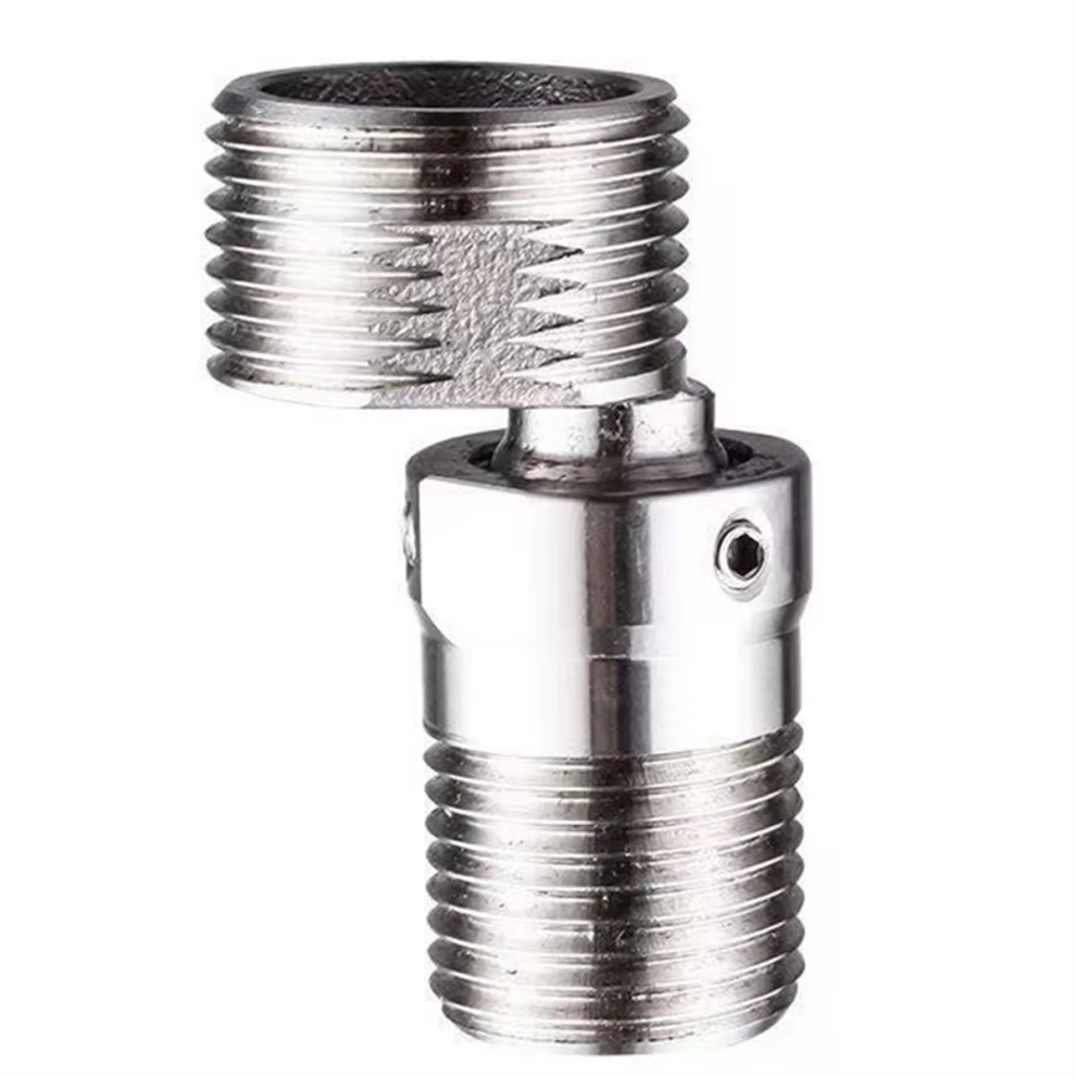 New Angled Curved Foot Corner Wall Mounted Shower Faucet Adapter 4713228654622
