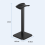 Gaming Headset Holder for Gamers Gaming Headphone Hanger black 2