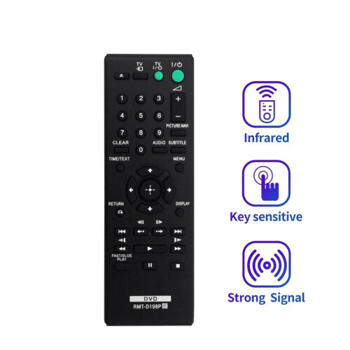 Replace -D198P Remote Control for DVD Player SR760 SR170 1