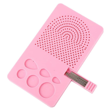 Guida per Quilling Board Quilling Knitting Board Griglia di Carta Guida Rosa