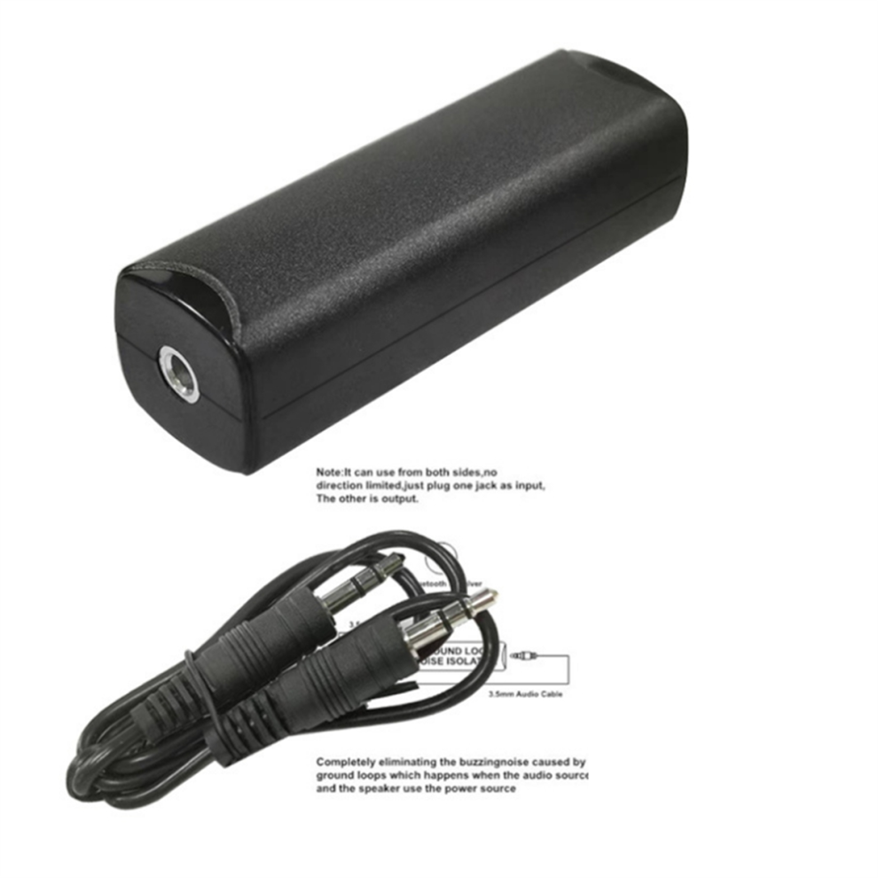 3.5Mm Auditory Isolator For Reducing Ground Looping Noise In Car 4713228666922