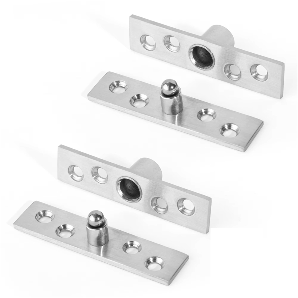 Pivot Hinge Central And Offset-Axes Rotating Hinge Silver 4713228668094