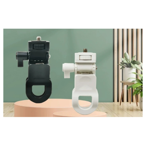 Supporto per telefono e tablet pieghevole multi-angolo con clip per selfie e luce di riempimento 1