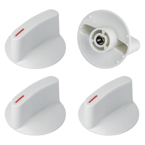 4 Pcs WH1X2721 Dryer Knob for Washer Dryer Machine,Replace AP2044893
