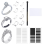 8 Pcs Ring-Size Adjuster for Loose Rings Ring Adapter Kit 1